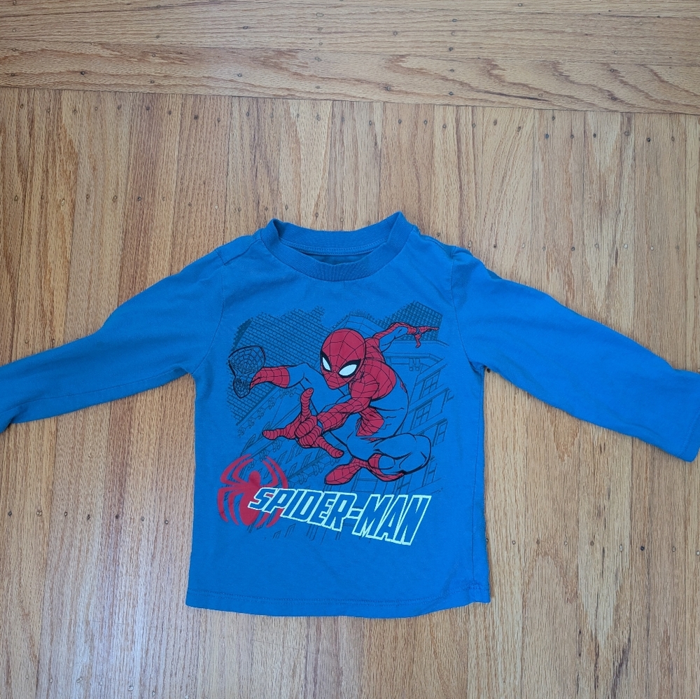 Marvel Kids Spider-Man Shirts - Blue, Gray, Red - Picture 2 of 5